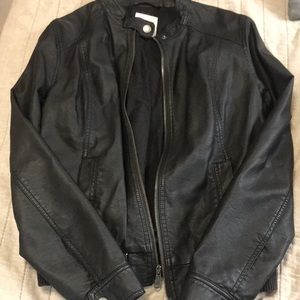 Leather jacket